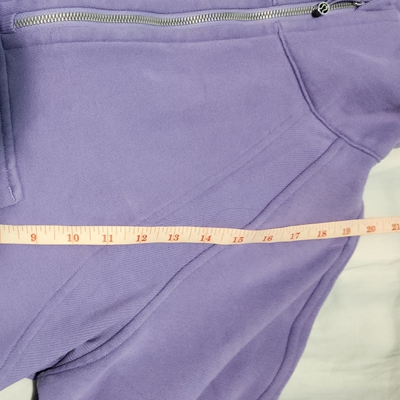 Lululemon Scuba Sweater Dark Lavender - Picture 7 of 8